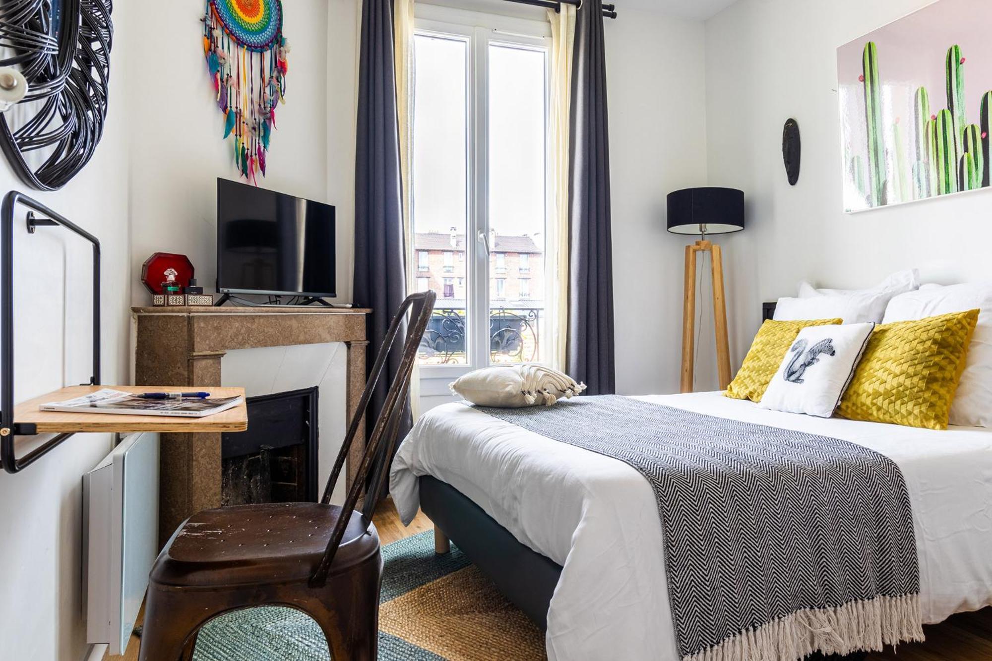 Apartamento Les Fauvelles Paris La Defense Courbevoie Habitación foto